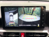 【パノラミックビューモニター】専用のカメラにより、上から見下ろしたような視点で360度クルマの周囲を確認することができます☆死角部分も確認しやすく、狭い場所での切り返しや駐車もスムーズに行えます。