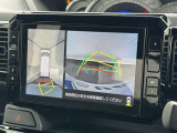★全周囲360&deg;モニター★クルマの周囲を直感的に把握。クルマを真上から見ているような映像を。