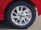 【タイヤ】 【純正14インチアルミホイール】《155/65R14》専用のアルミなのでお車のイメージぴったりですね!