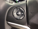 ステアリングにオーディオ操作スイッチが付いています。オーディオ画面に直接タッチしなくても操作が出来ますので、運転に集中できます。