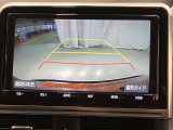 バックガイドモニターで、後方を確認しながら安心して駐車することができます。運転初心者も熟練者も必須の機能ですよ!