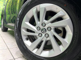 【純正16インチアルミホイール】外観にマッチした純正アルミホイールを装着しております。各種社外アルミホイールや、スタッドレスタイヤも取扱いしております。是非ご相談ください♪