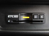 ETC車載器付きです。高速道路の料金所もスムーズに通過できます。
