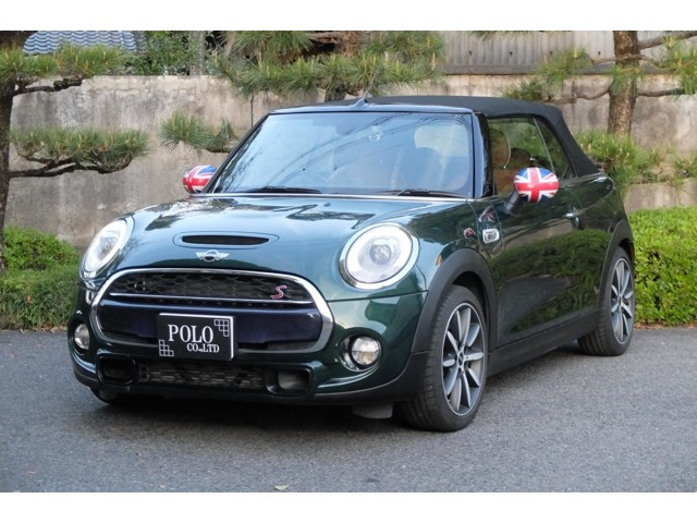 ミニコンバーチブル クーパーS ブラウン革シート