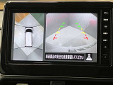 【アラウンドビューモニター】車を上から見下ろしているかのような映像で周囲の状況がひと目で確認、狭い駐車場に駐車するときも安心です♪