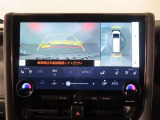 バック時の運転をサポートするバックガイドモニター&パノラミックビューモニター