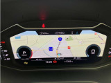 バーチャルコックピットはメーター部分で地図などを見ることも可能です