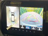 【全方位モニター用カメラ】専用のカメラにより、上から見下ろしたような視点で360度クルマの周囲を確認することができます☆縦列駐車や幅寄せ時に活躍してくれます♪