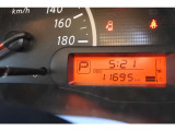 視認性の良い見やすいメーターです!走行11695キロ。