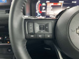 【ステアリングスイッチ】運転中に前方から目線をそらすことなくオーディオ等の操作が可能な便利機能!安心&快適なドライブを演出してくれます。