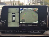 アラウンドビューモニターがナビに表示されますので駐車を楽に
