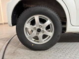 社外アルミホイール☆タイヤサイズ:145/80R13☆※現装着タイヤはスタッドレスタイヤ※