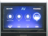 ナビゲーションのAV機能画面を表示しております。