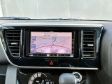 社外ナビ(三菱NR-MA33)装着車♪インパネにマッチするデザイン♪