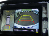 バックモニターが付いているため、車庫入れも安心です!