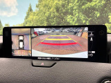 【360&deg;ビューモニター】専用のカメラにより、上から見下ろしたような視点で360度クルマの周囲を確認することができます☆死角部分も確認しやすく、狭い場所での切り返しや駐車もスムーズに行えます。