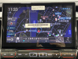 【アルパイン11型ナビ】専用設計で車内の雰囲気にマッチ!ナビ利用時のマップ表示は見やすく、いつものドライブがグッと楽しくなります!
