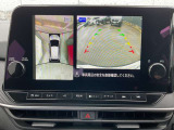 アラウンドビューモニターの映像も確認出来ます。