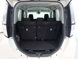 広々としたラゲージスペースを備えています。大きなものや長さのある荷物もしっかりと積み込めます。