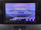 バックでの車庫入れも安心です! リアカメラが付いているバックモニター付のナビを装備しております。操作線もついており距離感も画面から確認できます。