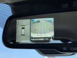 空から見下ろした映像で安心できるアラウンドビューモニター付きで縦列駐車もラクラク♪