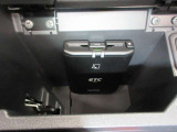 ETC車載器付きです。高速道路の料金所もスムーズに通過できます。