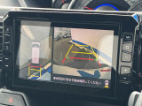【パノラマモニター】専用のカメラにより、上から見下ろしたような視点で360度クルマの周囲を確認することができます☆死角部分も確認しやすく、狭い場所での切り返しや駐車もスムーズに行えます。