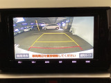バックモニター付きで、車庫入れやバック時の後方確認をサポート。