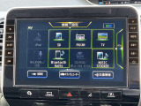 純正ナビのオーディオメニュー