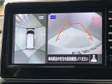【アラウンドビューモニター】車を上から見下ろしているかのような映像で周囲の状況がひと目で確認、狭い駐車場に駐車するときも安心です♪