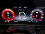 e-POWER専用メーターはモーター出力、エネルギーフロー表示、各種燃費表示機能、バッテリー残量、デジタル時計、航続可能距離、サービスインターバルなどが表示されます。 走行距離 25148km