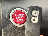 エンジン始動も楽チンです。 イチイチ鍵を出す手間も無くなりますよ。