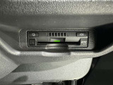 ETC車載器付きです。高速道路の料金所もスムーズに通過できます。