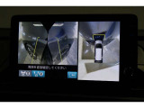 ★マルチビューカメラシステム★ギヤをRに入れるとナビの画面には上空から見下ろし感覚の映像がドライバーをアシスト★