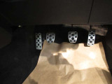 クラッチ等のペダルもキレイですね