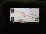 純正ナビが搭載されています。初めての道も安心ですね。Bluetooth接続可能!