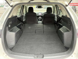 リアシートを格納すると奥行きが広がり、大きめの荷物にも対応出来そうです。