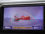 バックガイドモニターを装備しています、車庫入れもラクラクです。