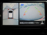 車の真上から見下ろしたような360度視界の良い『アラウンドビューモニター』です♪♪ 苦手な狭い駐車場、暗い所でも確認ができてとっても安心です♪♪