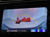 バックガイドモニターを装備しています、車庫入れもラクラクです。