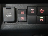 4WDシステムを搭載。オフロードや雪道などの滑りやすい路面でも安心して走行できます。
