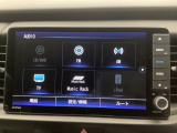 ホンダギャザーズメモリーナビ、フルセグ、DVD、CD再生にbluetoothのオーディオ機能が充実しています。