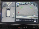 車の真上から見下ろしたような360度視界の良い『アラウンドビューモニター』です♪♪ 苦手な狭い駐車場、暗い所でも確認ができてとっても安心です♪♪