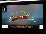 バックガイドモニターを装備しています、車庫入れもラクラクです。