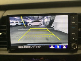 バックモニター付きで、車庫入れやバック時の後方確認をサポート。