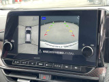 まるで上から見下ろしたように確認が出来るアラウンドビューモニターが装備されております!