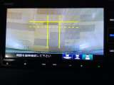 バックカメラの画像です。ガイドラインがスムースな車庫入れをサポートいたします!車庫入れの安心感がアップしますね☆