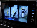 バックカメラもあるので後退時も安心です。視点も切り替えができて便利です。