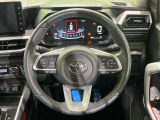 ステアリングも使用感が少なく、きれいな状態となっております♪