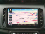 純正ナビゲーションが付いています。